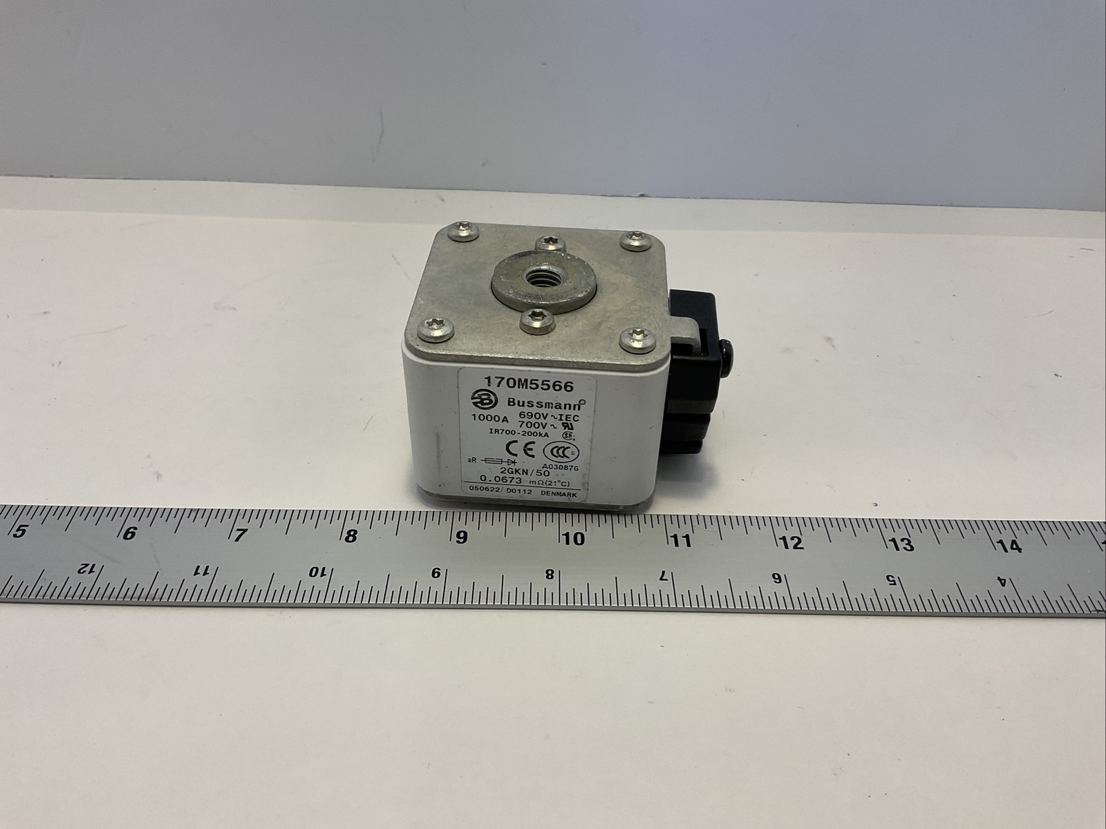 Bussman 170M5566 New 1000A, 690V Typower Zilox Cooper Bussman Bussman 170M5566 New 1000A, 690V Typower Zilox Cooper Bussman