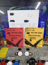Flyer Prop 2 Lot: 2002 8 Mile Screen Used Rap Battle Hip Hop Shop Eminem Props picture