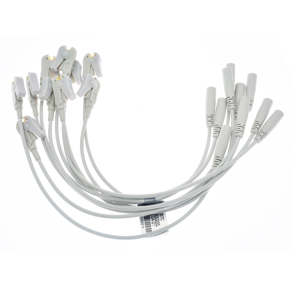 10/set ECG/EKG Banana 4.0mm Plug to Clip Adapter for Medical Lead Wire Electrode 10/set ECG/EKG Banana 4.0mm Plug to Clip Adapter for Medical Lead Wire Electrode