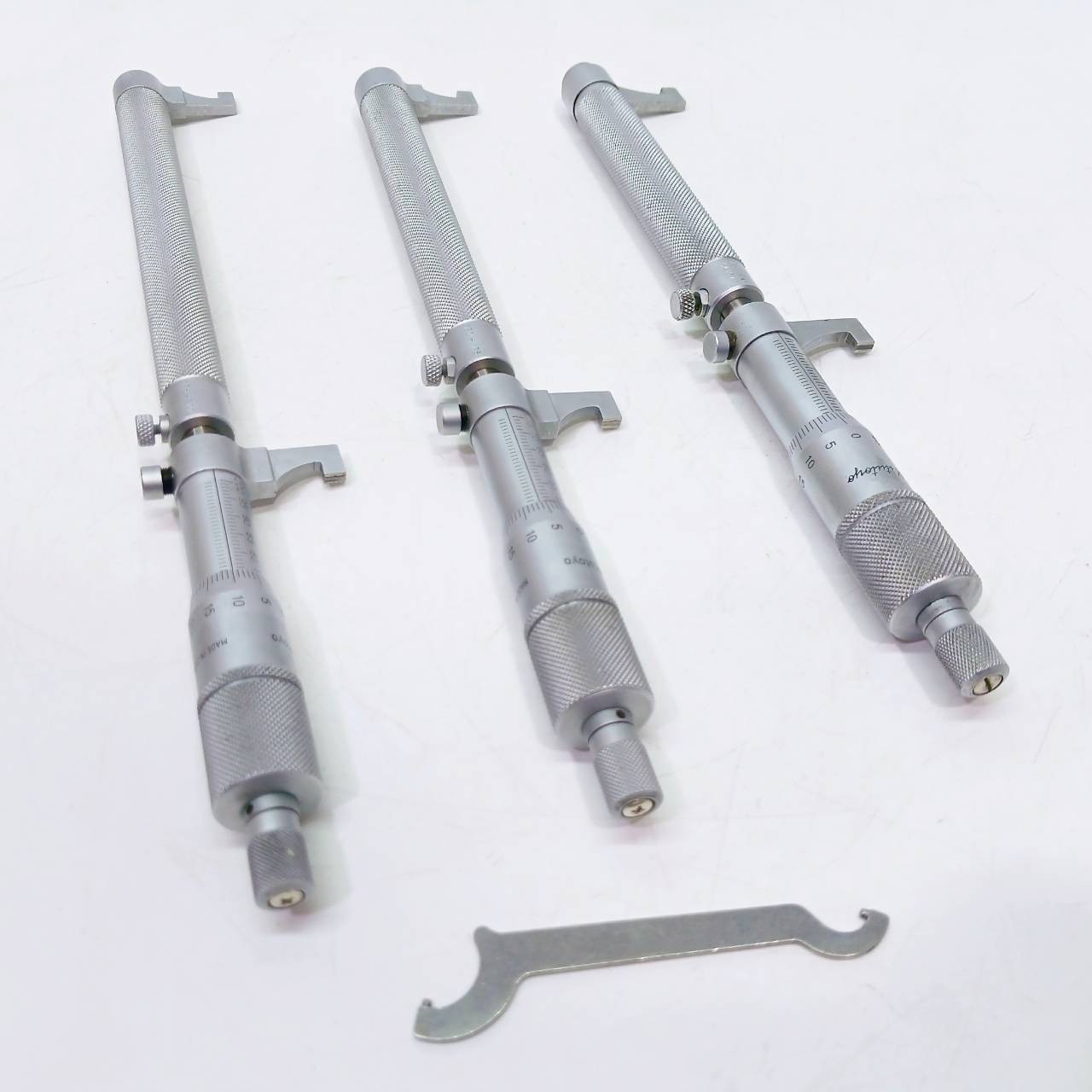 Mitutoyo Inside Micrometer IMP-150 IMP-175 IMP-200 125-200mm set of3 Gage Japan Mitutoyo Inside Micrometer IMP-150 IMP-175 IMP-200 125-200mm set of3 Gage Japan