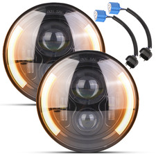 2Pcs 7In 40W Round LED picture