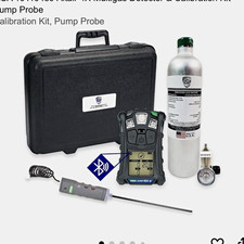MSA ALTAIR 4XR Multi Gas Detector Calibration Kit w/ Pump Probe CH4 O2 CO picture