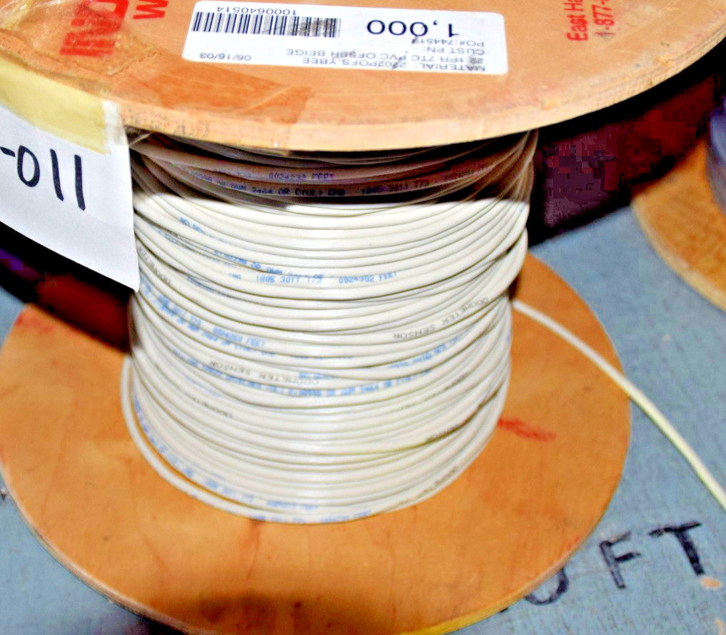 Prysmian Carol General  #C4063 RS232 Data Cable,  500FT Spool.     