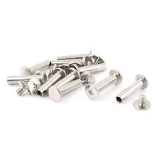 10pcs 5mmx20mm Nickel Plated Binding Chicago Screw Post for Album Scrapbook picture