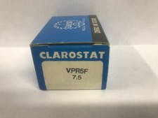 Honeywell Clarostat VPR5F7.5 7.5 Ohm Ohms Resistor Vitreous Wirewound New NOS picture