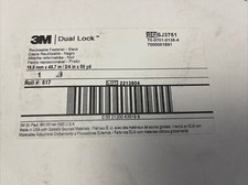 3M Dual Lock Reclosable Fastener - BLK, SJ3751 3/4