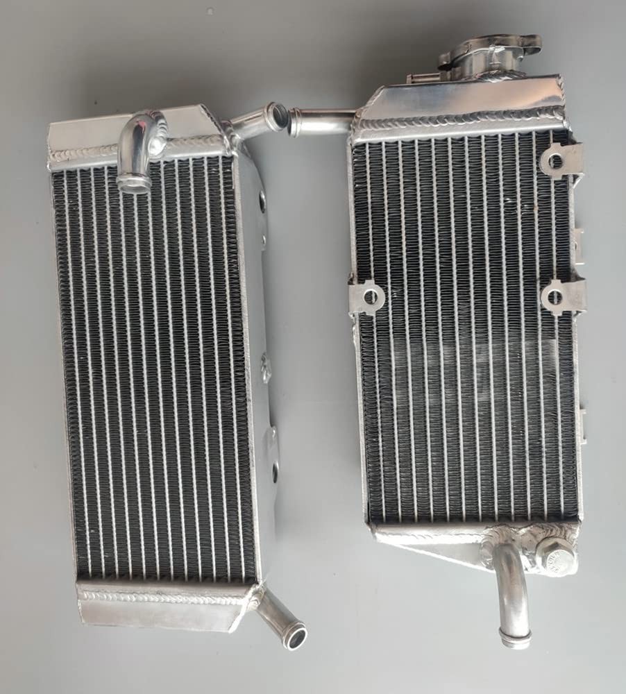 Aluminum Radiator For Honda CRF450X WITH FAN BRACKET AND SWITCH BOSS 2005-2017 Aluminum Radiator For Honda CRF450X WITH FAN BRACKET AND SWITCH BOSS 2005-2017