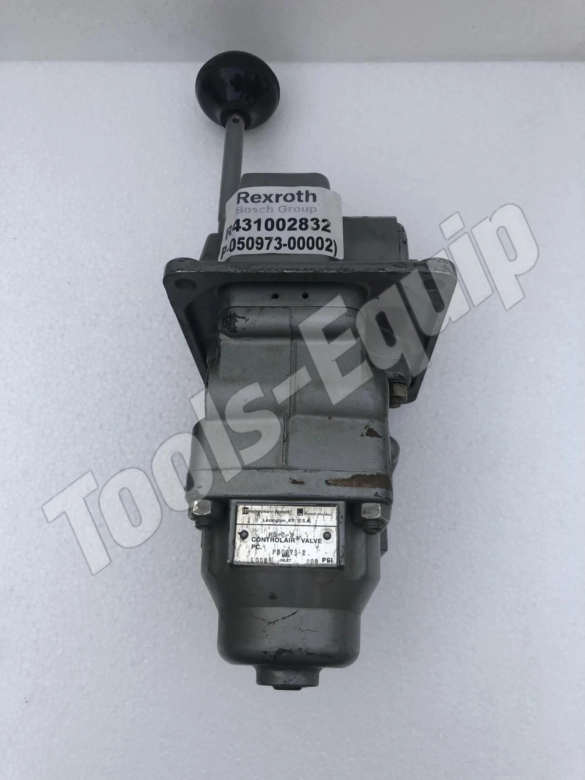 Rexroth HD-2-X Control Air Lever Operated Valve 200 PSI P50973-2 R431002832 Rexroth HD-2-X Control Air Lever Operated Valve 200 PSI P50973-2 R431002832