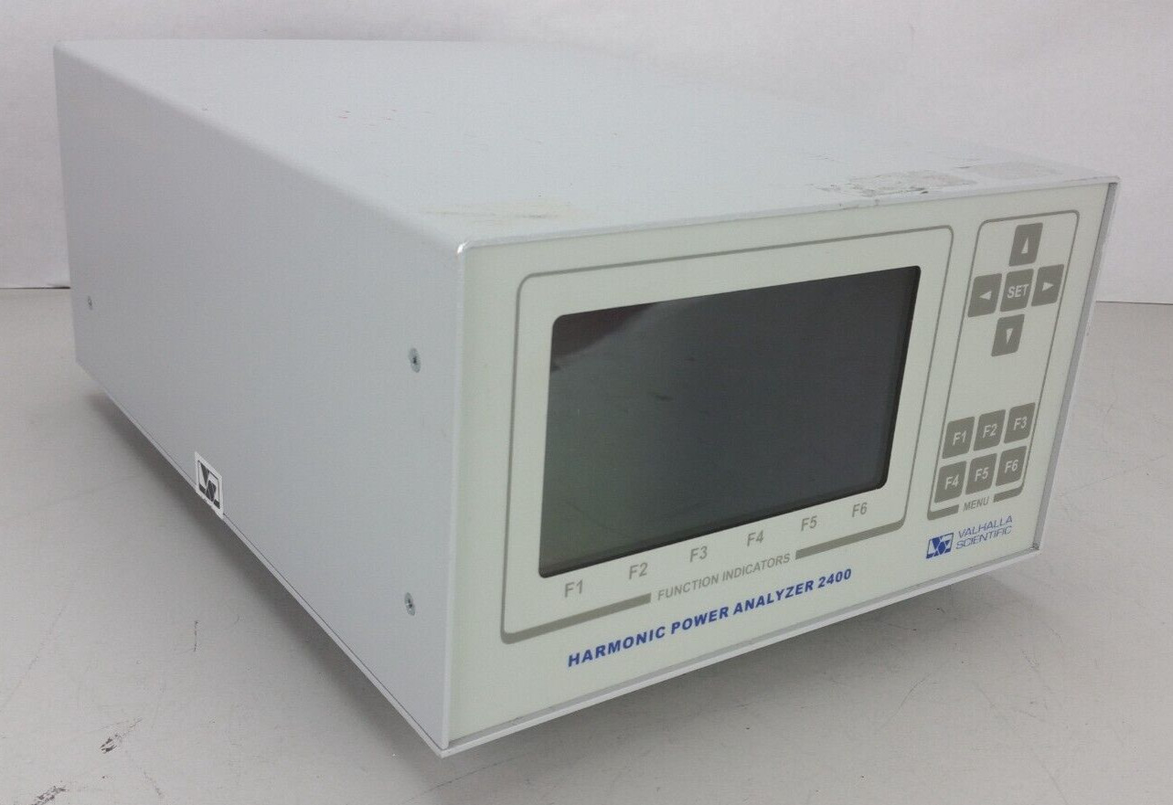 Valhalla Scientific Harmonic Power Analyzer 2400 2410-1S Valhalla Scientific Harmonic Power Analyzer 2400 2410-1S