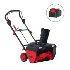 For GARVEE Cordless Snow Blower Battery Powered Electric Snow Thrower for Patio picture