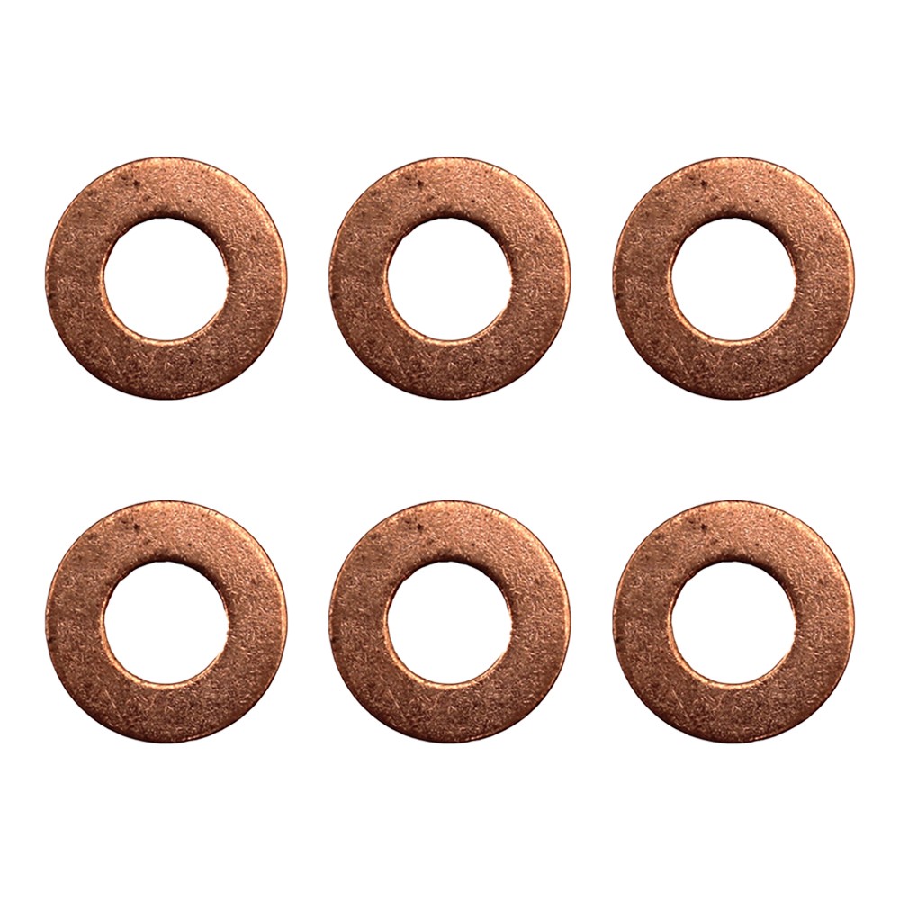 Qty 6: Injector Washer Fits Perkins Replaces 0921173