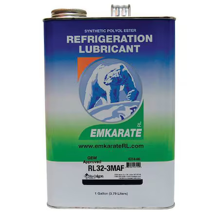 Nu-Calgon 4314-66 Refrigeration Lubricant, Poe, 1 Gal