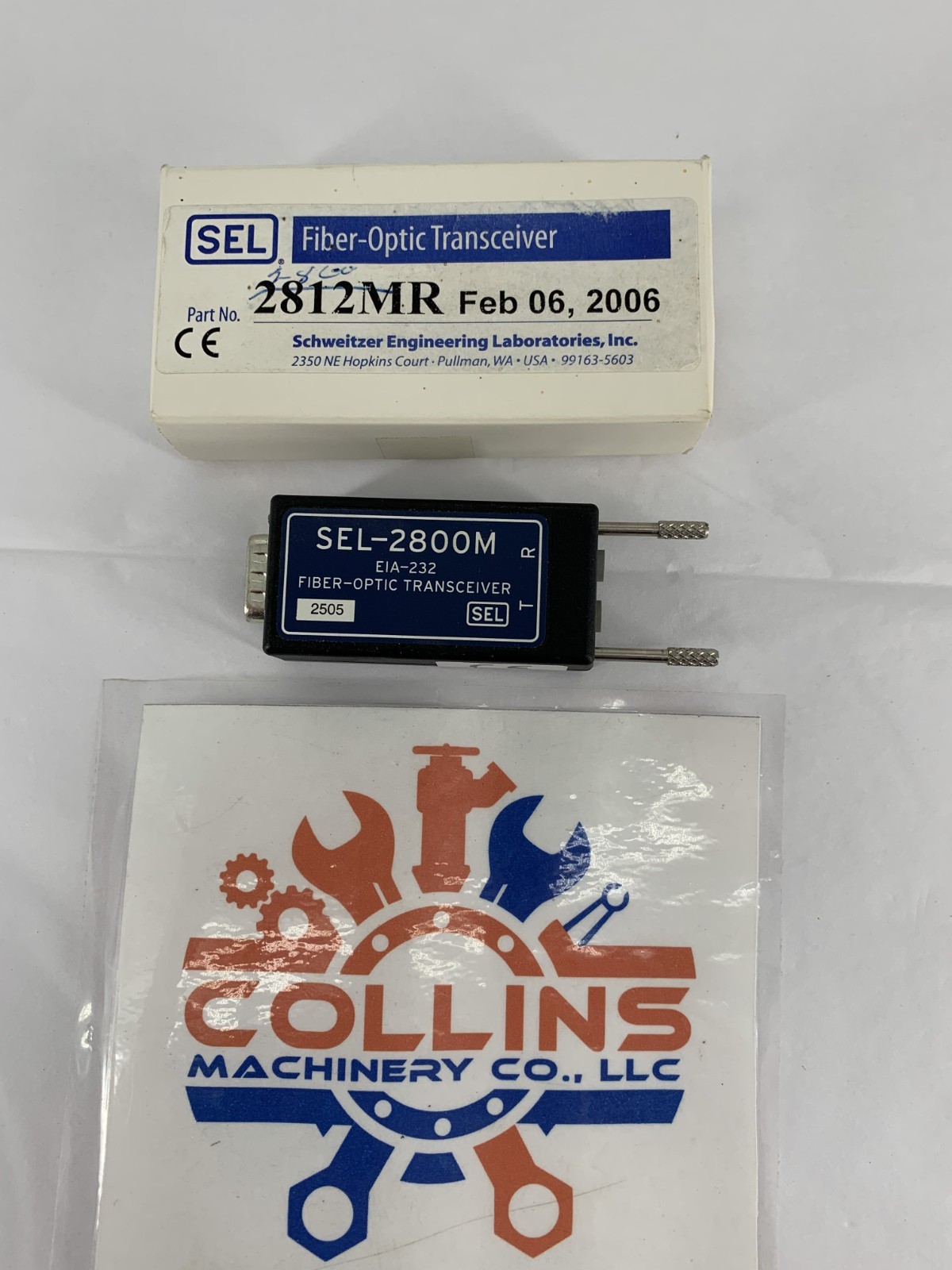 Schweitzer Eng. SEL-2800M EIA-232 Serial To Multimode Fiber Optic Transceiver Schweitzer Eng. SEL-2800M EIA-232 Serial To Multimode Fiber Optic Transceiver