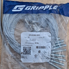 Gripple XP2-S3/8G-15FT 3/8in Stud 15ft Cable Suspension Kit Qty 10 picture