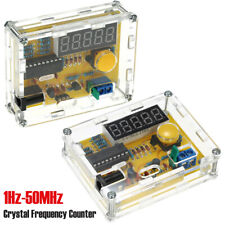 2 Pack 1Hz-50MHz DIY Frequency Counter Meter Crystal Oscillator Tester DIY Kit picture