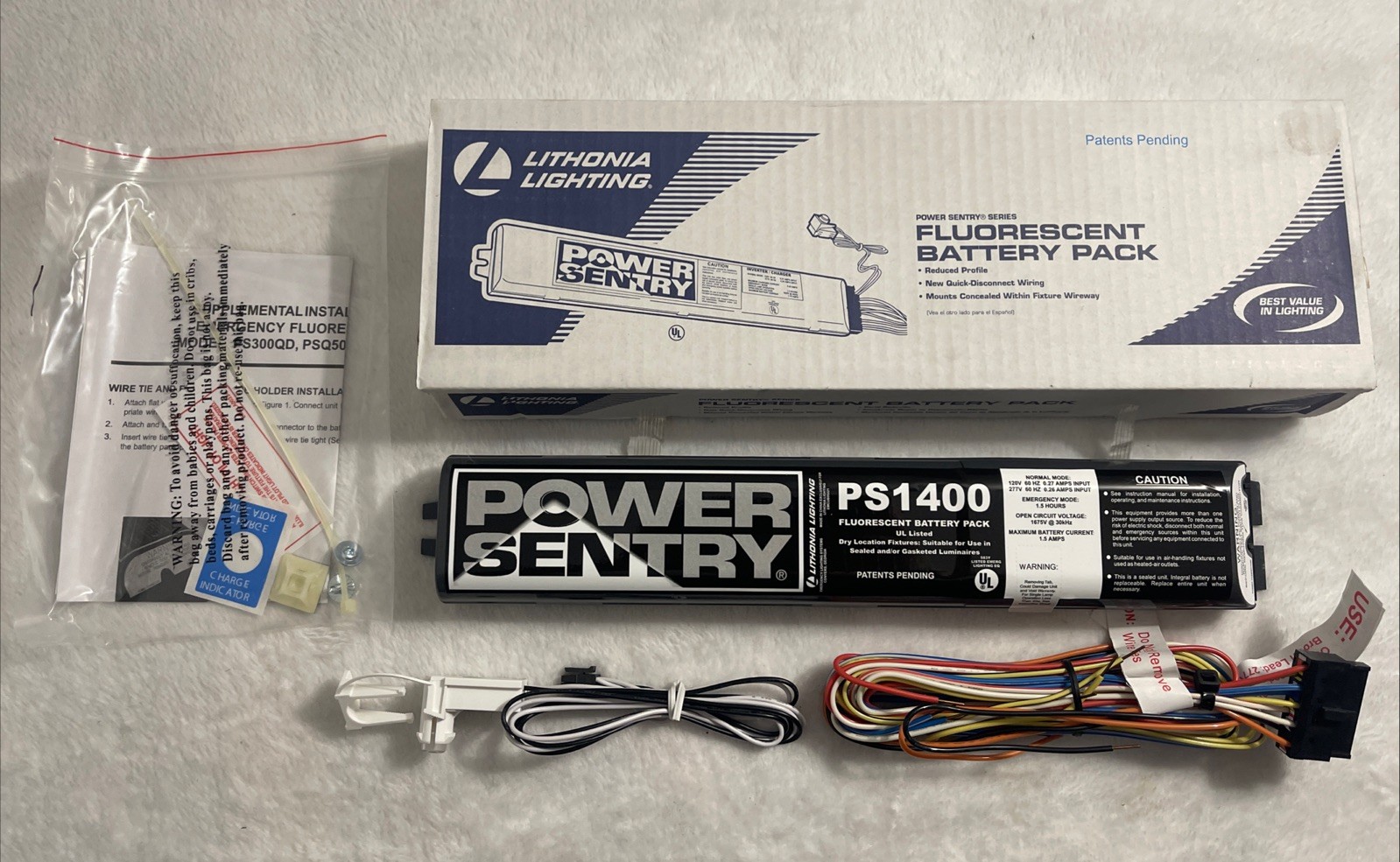 Lithonia Power Sentry PS1400QD MVOLT M8 Emergency Ballast 1400 Lumens - NSMP