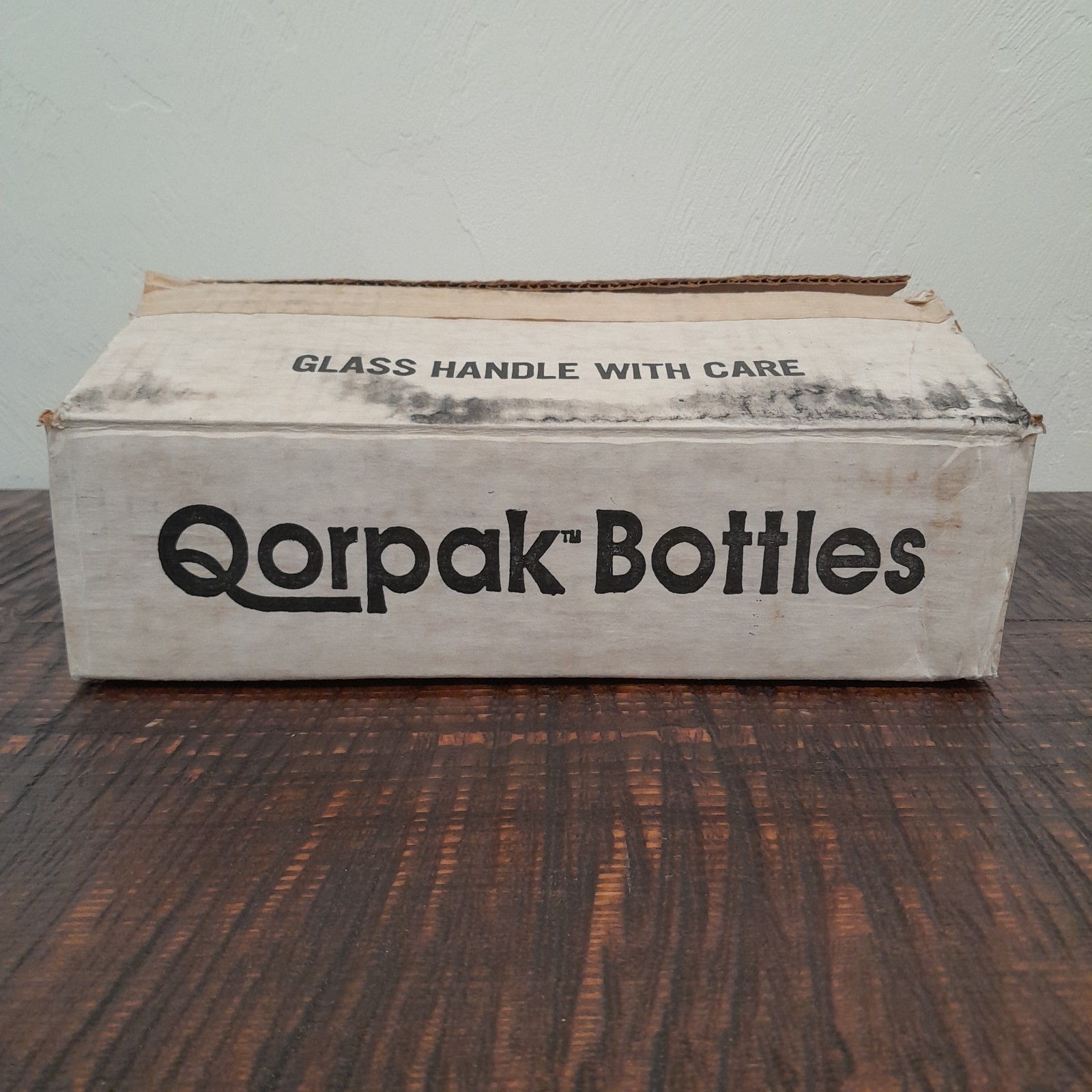 Qorpak Vintage 1 oz Glass Bottles Black Bakelite-Style Caps NOS Lot 47 Qorpak Vintage 1 oz Glass Bottles Black Bakelite-Style Caps NOS Lot 47