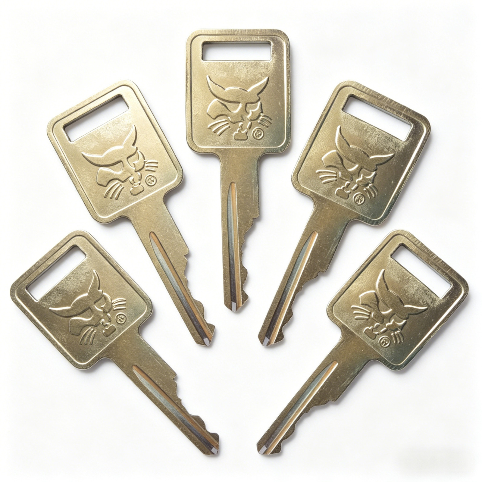 5pcs Bobcat Ignition Key Fits Skid Steer Loaders and Mini Excavators 6693241 5pcs Bobcat Ignition Key Fits Skid Steer Loaders and Mini Excavators 6693241