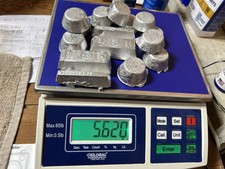 1 Pound TIN/Pewter metal round /Lee/Lyman ingots 95% pure tin for crafts/casting picture