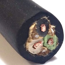 14/3 SOOW SO Cord 35 ft HD Portable Outdoor Indoor 600V Flexible Wire cable USA picture