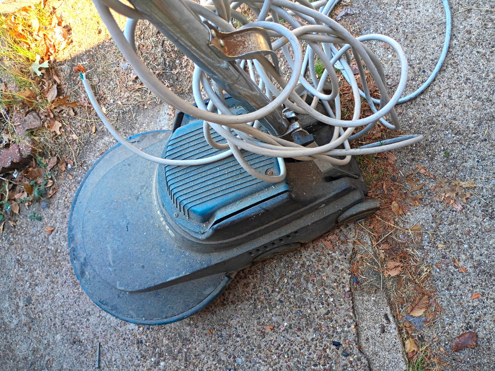 Powr-Flite commercial floor machine, heavy-duty rotary tool used, Needs Repairs Powr-Flite commercial floor machine, heavy-duty rotary tool used, Needs Repairs