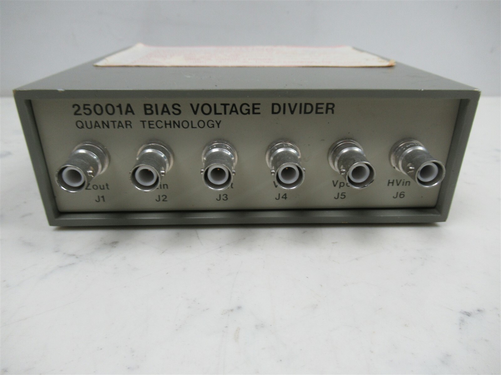 Bias Voltage Divider Quantar Technology 25001A Laboratory Device Bias Voltage Divider Quantar Technology 25001A Laboratory Device