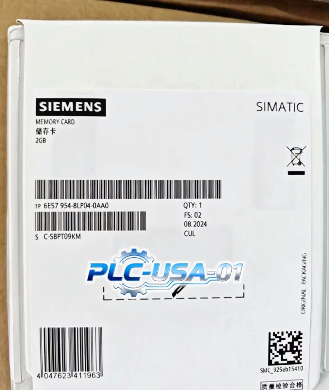 6ES7 954-8LP04-0AA0 1PCS Brand New Siemens 6ES7954-8LP04-0AA0 Memory Card 6ES7 954-8LP04-0AA0 1PCS Brand New Siemens 6ES7954-8LP04-0AA0 Memory Card