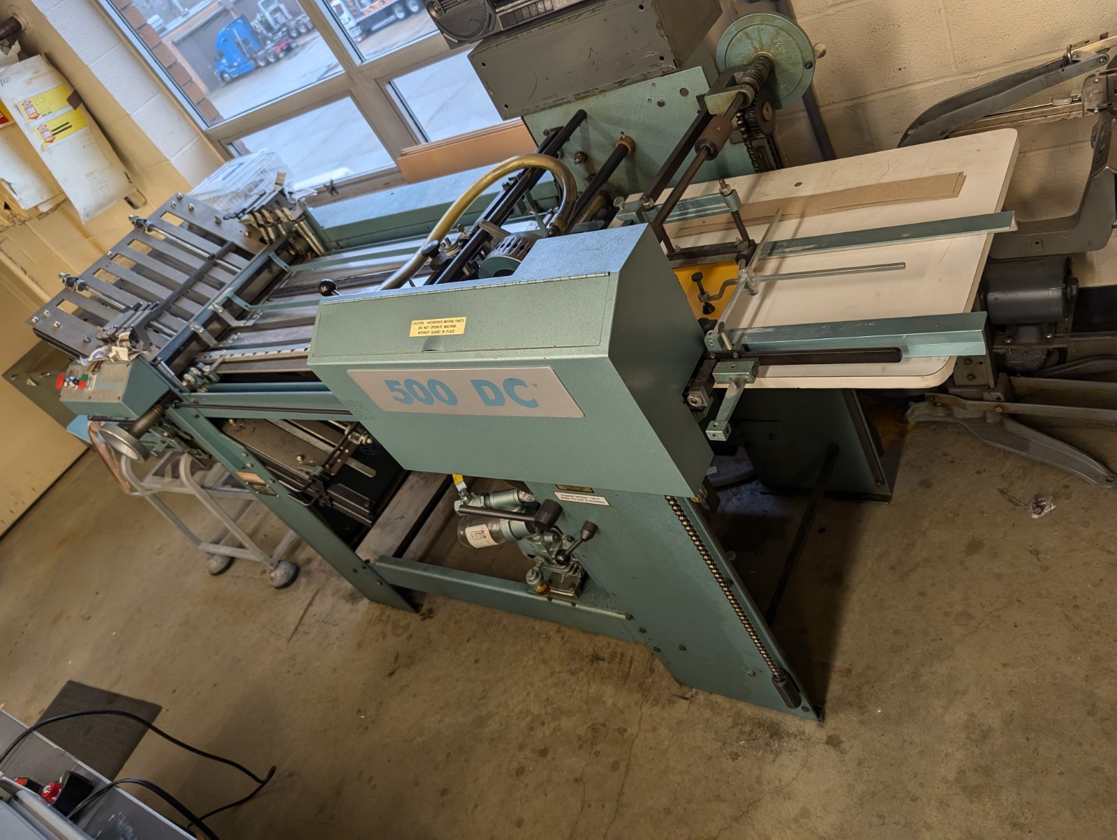 Baum 500 DC floor model air pile feed folder EC WATCH VIDEOS mbo stahl heid Baum 500 DC floor model air pile feed folder EC WATCH VIDEOS mbo stahl heid