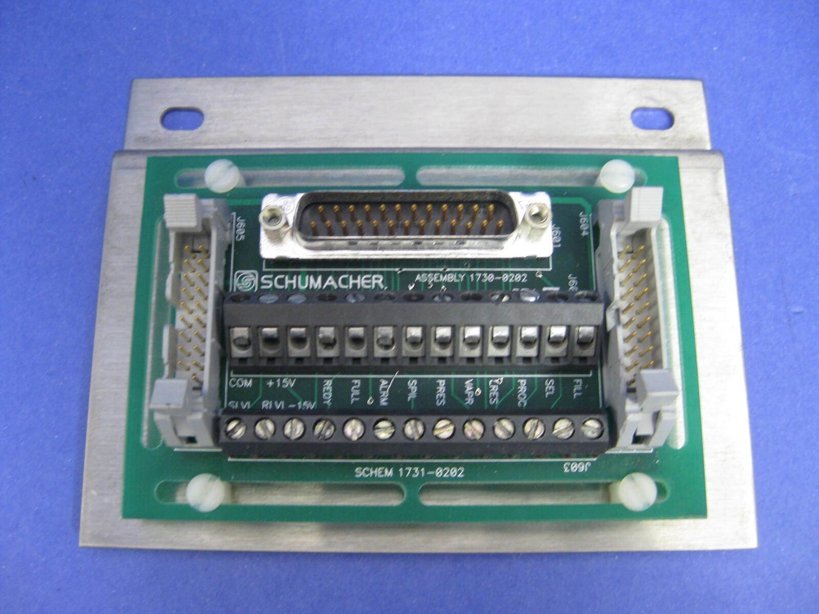 Versum Air Products Schumacher 1730-0202 PCB Assembly, teos bulk fill Used Versum Air Products Schumacher 1730-0202 PCB Assembly, teos bulk fill Used