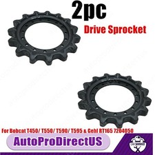 2X 15-Teeth Track Drive Sprocket Direct Fit for Bobcat T450 T550 T595 picture