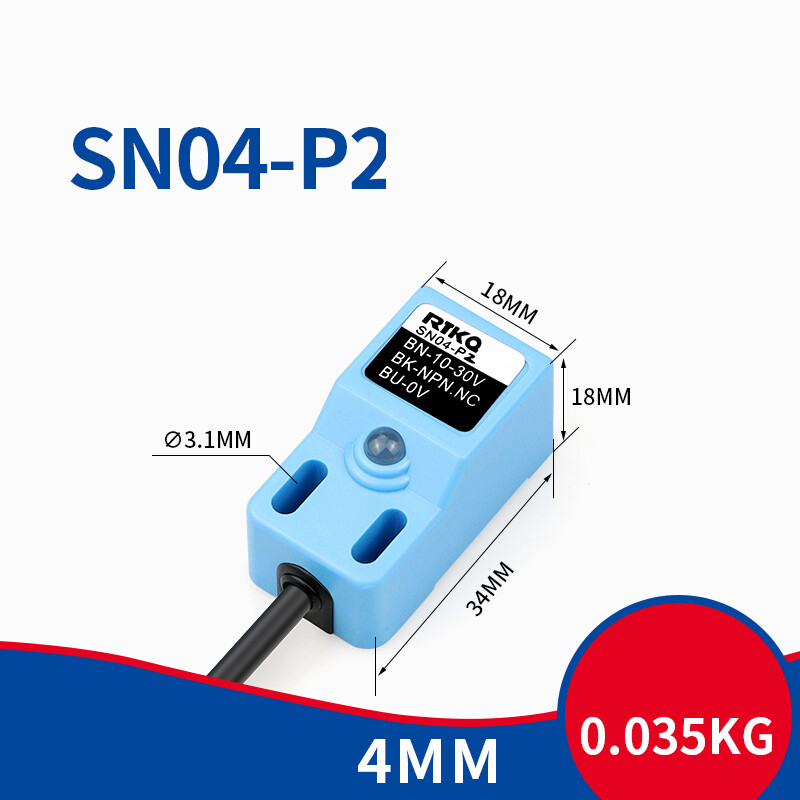 SN04-N P N2 P2 Inductive Proximity Sensor Metal Detection Switch 3 Wire 10-30VDC SN04-N P N2 P2 Inductive Proximity Sensor Metal Detection Switch 3 Wire 10-30VDC