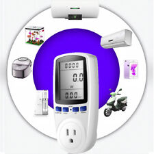 Electricity Usage Monitor Plug Power Watt Voltage Amps Meter Energy Saving 8Mode picture
