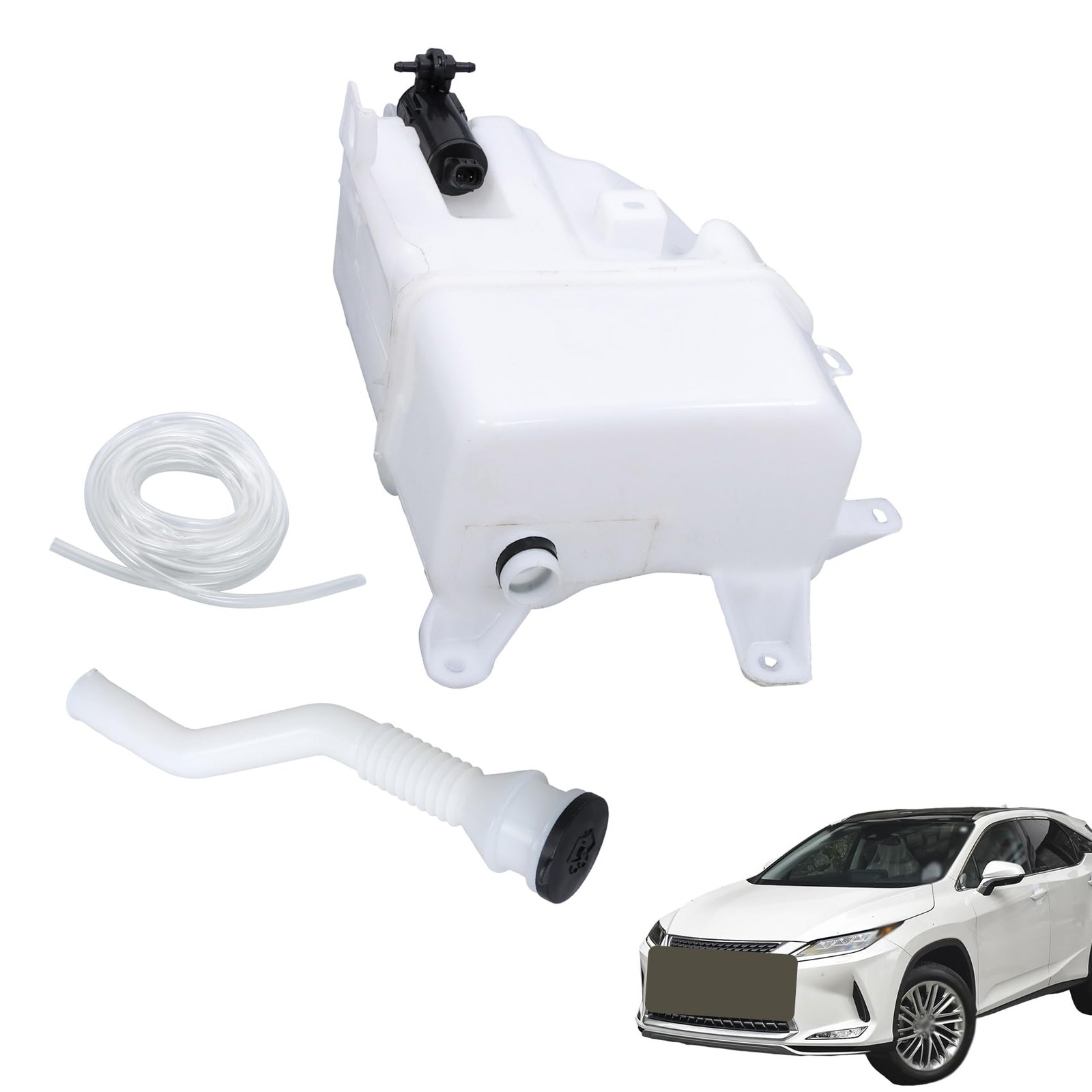 Windshield Washer Fluid Reservoir Tank Pump Tube for RX350 2020 2022 85315 48260 Windshield Washer Fluid Reservoir Tank Pump Tube for RX350 2020 2022 85315 48260