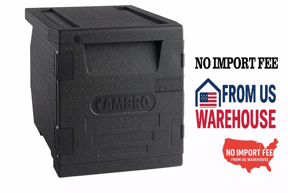 Cambro Cam GoBox EPP300110 Black Insulated Food Pan Carrier 4 Full Size NEW Cambro Cam GoBox EPP300110 Black Insulated Food Pan Carrier 4 Full Size NEW
