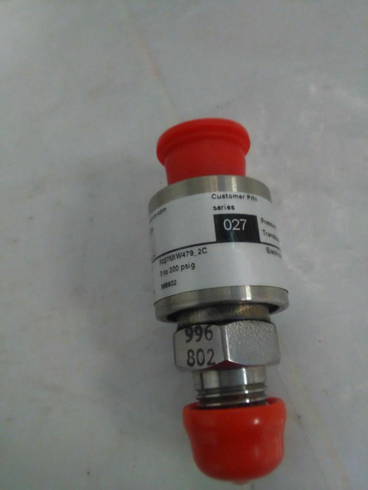 Trans-Matic Pressure Transducer P027MIW479_2C