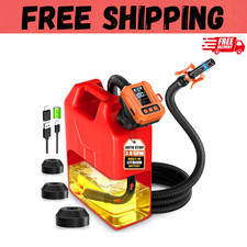 Cordless Fuel Transfer Pump, Automatic 3.8 GPM Gas Can Pump, Electric Fuel Pump picture