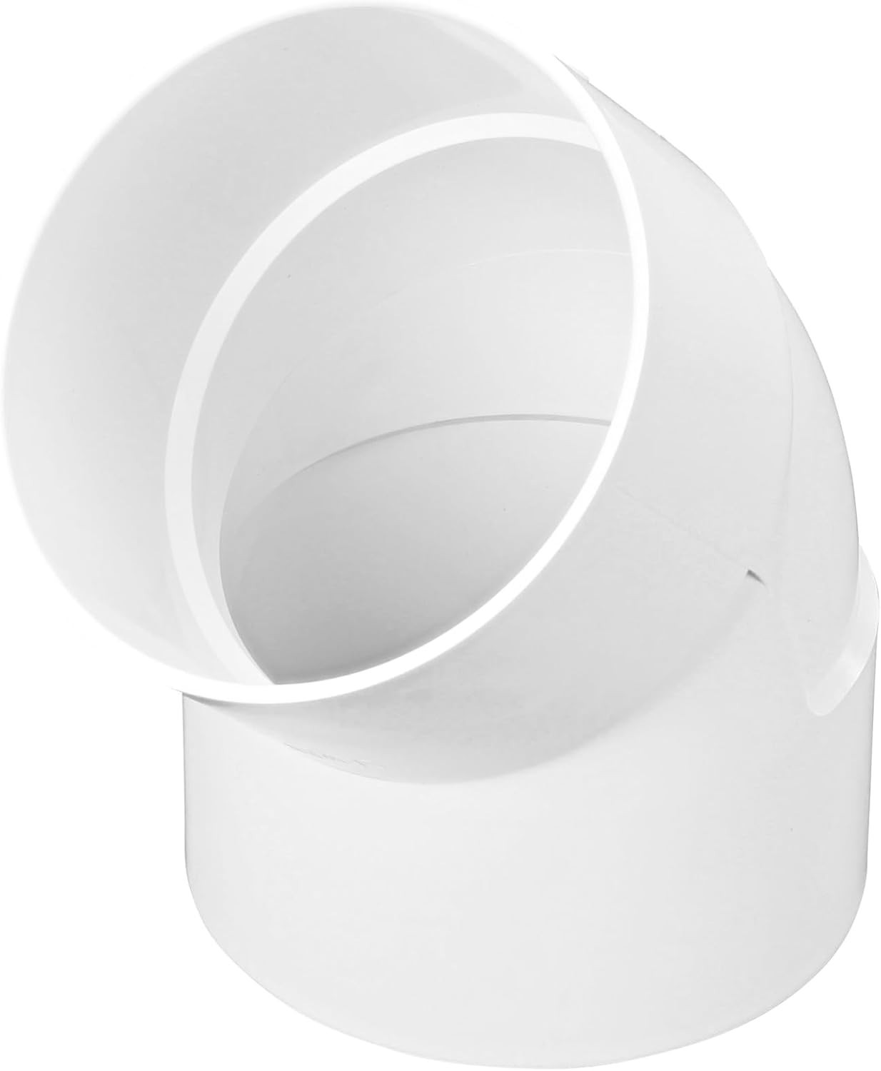 NDS 6P03 PVC 45-Degree Elbow 6 Inch for Hub X Hub Solvent-Weld Slip NDS 6P03 PVC 45-Degree Elbow 6 Inch for Hub X Hub Solvent-Weld Slip