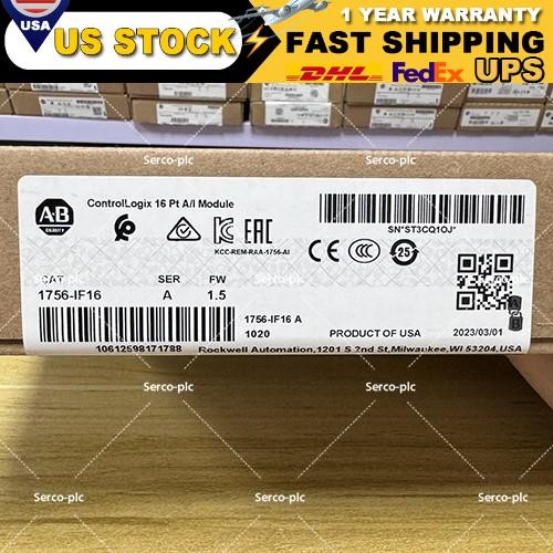 Allen-Bradley 1756-IF16 SER A ControlLogix 16 Pt Input Module New