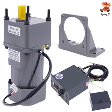 AC Gear Reduction Motor Electric+Variable Speed Control Reversible 110V 250W New picture