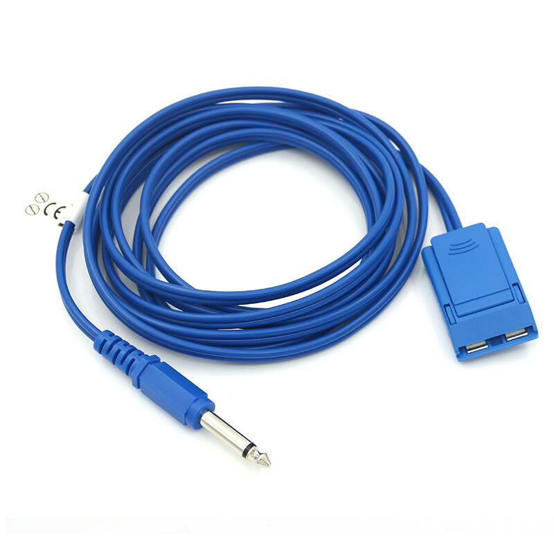 Patient Return Electrode REM ESU Electrocautery Negative Plate Connecting Cable Patient Return Electrode REM ESU Electrocautery Negative Plate Connecting Cable