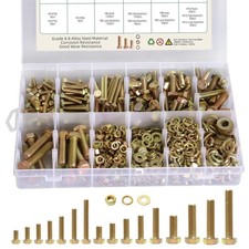 775 Pcs Grade 8.8 Hex Nuts, M6 M8 M10 Bolts and Nuts Assortment Kit picture