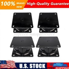 New 4x Vibratory Plate Compactor Rubber Isolator Shock Mount for Stanley HS6000 picture