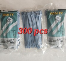 PANDUIT PAN-TY Cable Ties 300 Pcs 7.4 Inches PLT2S-C86 Blue picture