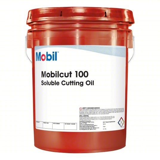 Mobilcut 100 Soluble Cutting Fluid - 5 Gallon Pail