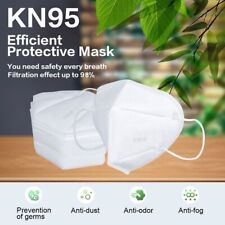1/2/5/10/20/50/100/1000 KN95 Face Mask 5-Layer Medical C.E Approval FFP2 White picture