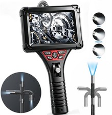 Two-Way Articulating Borescope with Light Industrial Endoscope Inspection Camera picture