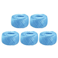Polyester Nylon Plastic Rope Twine Household Bundled,80m Length,5 Pcs(Blue) picture