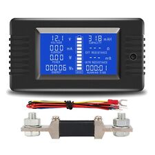 DC Battery Monitor Meter LCD Display 0-200V 0-300A Shunt Digital Multimeter picture