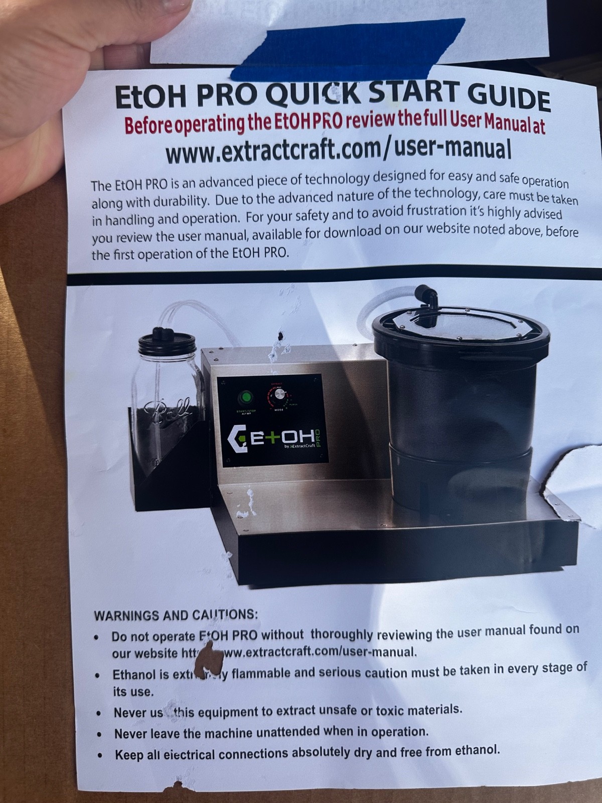 Etoh Pro by Extractcraft Machine Etoh Pro by Extractcraft Machine
