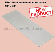 Aluminum Plate Stock 12 Inch x 48 in x 1/16